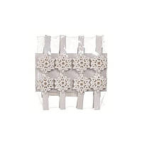 Прикраса декоративна Jumi Прищіпки Сніжинка 8 шт (5900410674165)