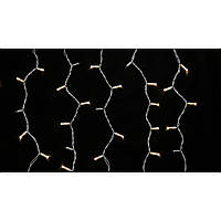 Гірлянда Delux ICICLE flash 108LED 2 х 1 м теплий білий / білий IP44 EN (90012948)