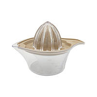 Соковижималка ручна Irak Plastik для лимону 0,25 л прозоро-кремова (12496)