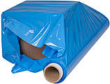 Стрейч-плівка синя 20 мкм × 500 мм × 2.2 кг, фото 3