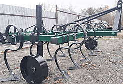 Передпосівний пружинний культиватор європак-1,8м навісний до трактора ($-образна стійка, 11 лап в 2 ряди)
