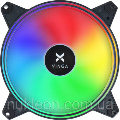 Популярний! Кулер до корпусу Vinga RGB fan-11 - Краща якість тільки на Nukleon.com.ua