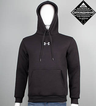 Худі тринитка Under Armour Reflective 9424к (Уп.4шт M-XXL), Чорний
