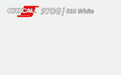 Белая глянцевая пленка Oracal 970, White Gloss 010 - фото 3 - id-p448099368