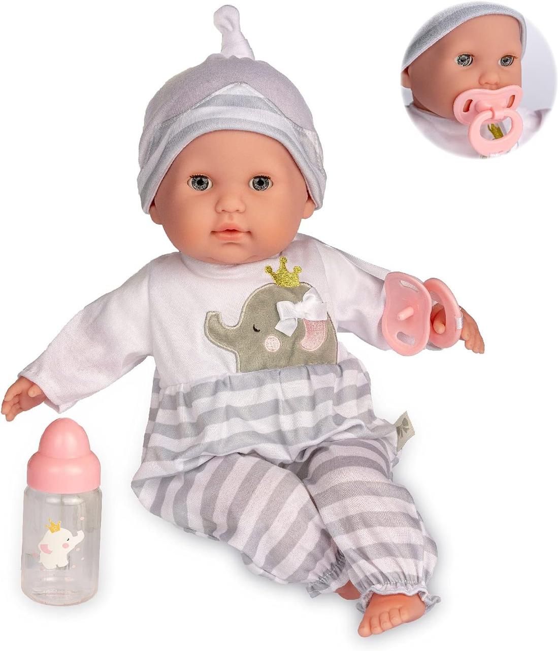 М'яка лялька-немовля JC Toys Berenguer Boutique Soft Body Baby Doll