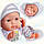 М'яка лялька-немовля JC Toys Berenguer Boutique Soft Body Baby Doll, фото 3