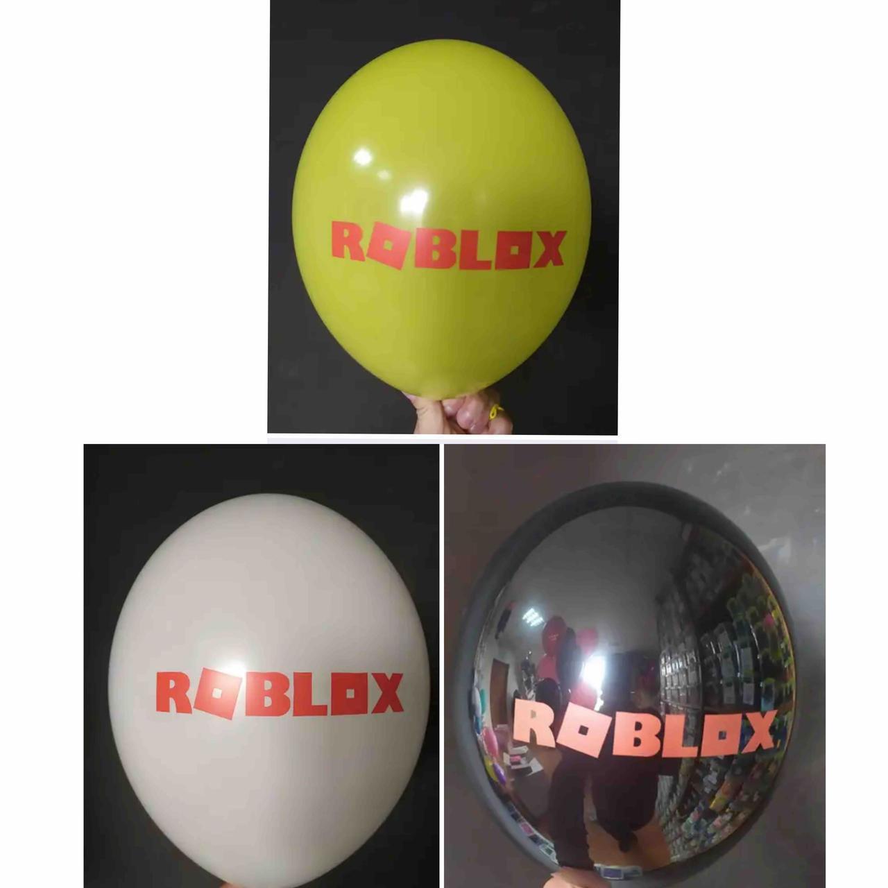 081 Латексна кулька з малюнком Roblox асорті 12" 30см Belbal ТМ Star, фото 1