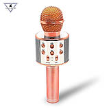 Bluetooth микрофон для караоке с изменением голоса WSTER WS-858, фото 5