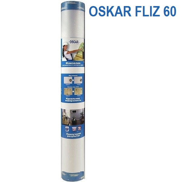 Холст флизелиновый OSKAR FLIZ 60 армирующий, 50 кв.м - фото 1 - id-p448097935