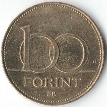 Монета Угорщини 100 форинтов 1995 р, фото 1