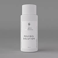 Рідина для конструювання полігеля Saga Polygel Solution 200 мл