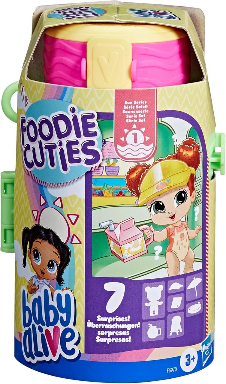 Ігровий набір сюрприз з лялькою та аксесуарами Baby Alive Foodie Cuties