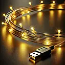 Гірлянда-штора, водоспад 3м х 3м USB 300 LED, тепла гірлянда на вікно 3 метри, гірлянда USB, фото 7