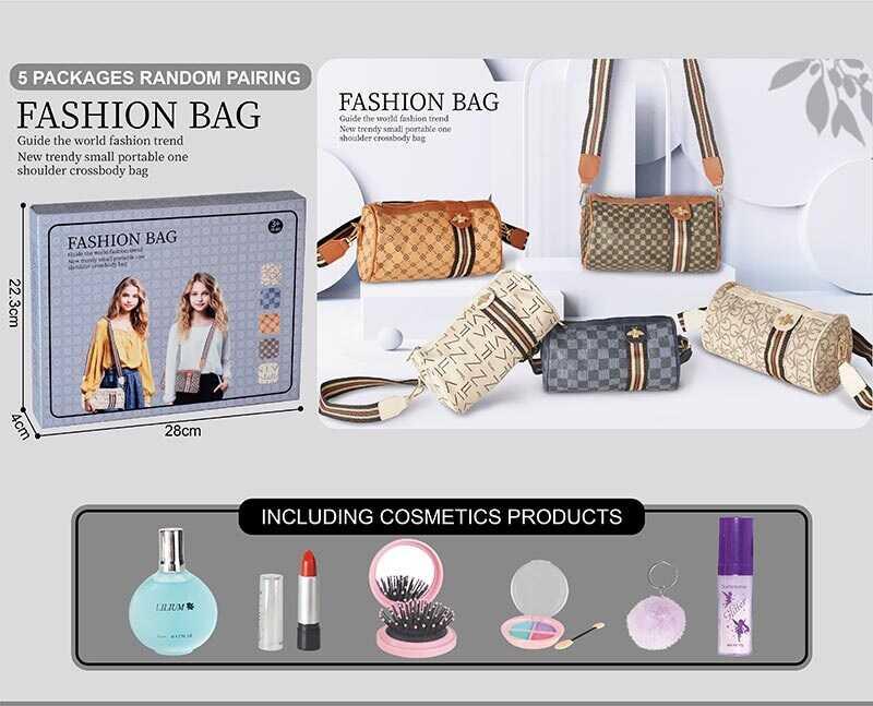 КОСМЕТИКА 14061 тушь для волос, блестки, расческа, станок, косички, в кор-ке, 21-17,5-5,5, фото 1