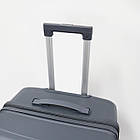 Валіза дорожня 3 в 1 трійка на колесах поліпропілен 75*43 см у різних кольорах Cans Зелений, фото 2