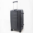 Валіза дорожня 3 в 1 трійка на колесах поліпропілен 75*43 см у різних кольорах Cans Зелений, фото 4