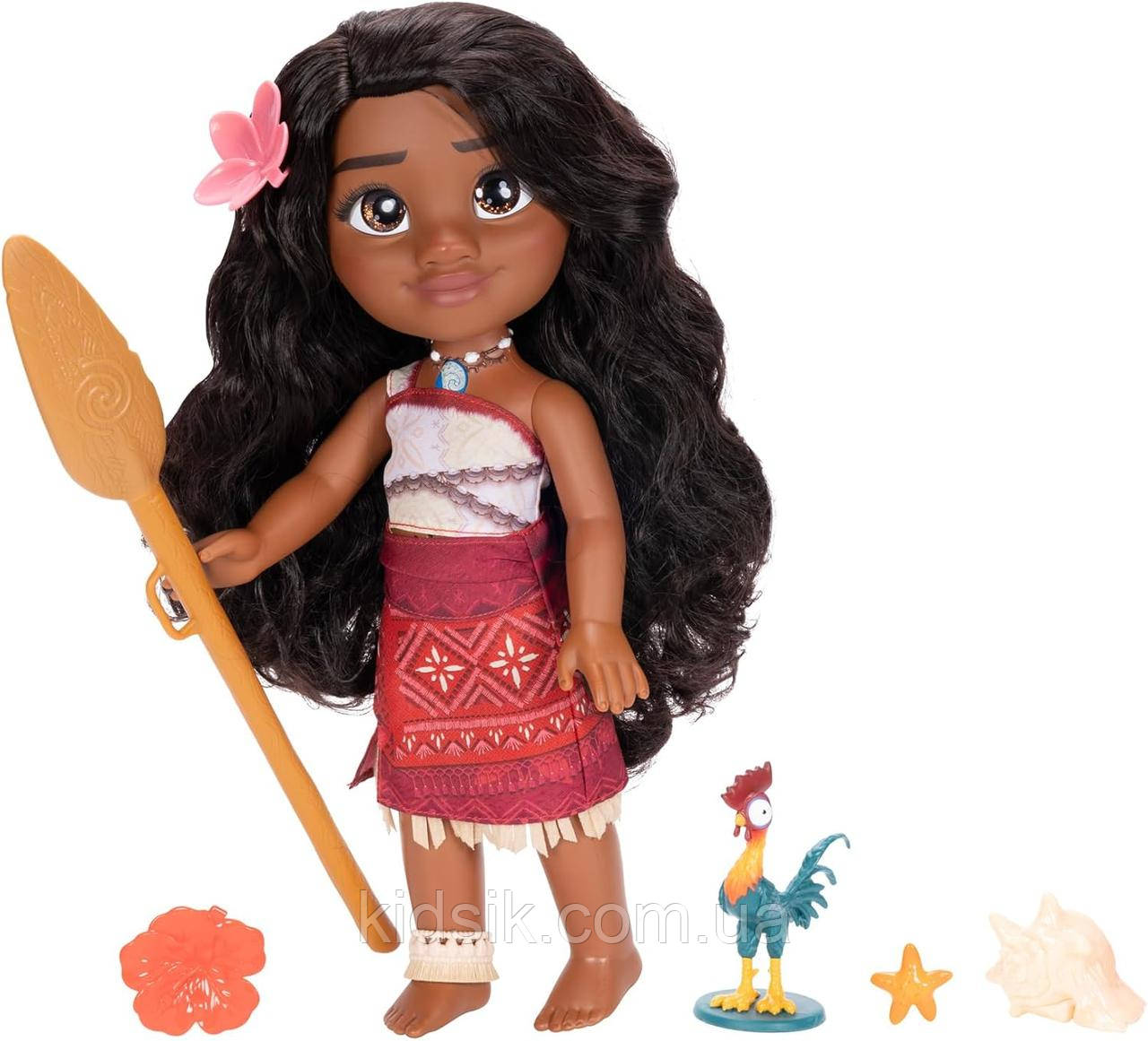 Співоча лялька Ваяна з веслом і Пуа "Moana 2" Disney Jakks Pacifiс