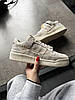 Жіночі кросівки Adidas Forum 84 beige Low Off White Адідас Форум Лов 84 бежеві замшеві демісезонні, фото 10