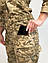 Жіночі тактичні штани "Богдана" піксель 4XL 62, фото 5