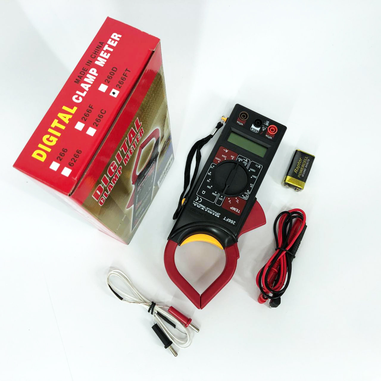 Тестер для електрика DT 266 FT, Кліщі струмовимірювальні, Кліщі для PJ-888 постійного струму, фото 1