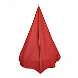 Тент дощовик для підвісного крісла качелі круглого, чохол для садової гойдалки одномісної, навіс від дощу для гойдалки, фото 2