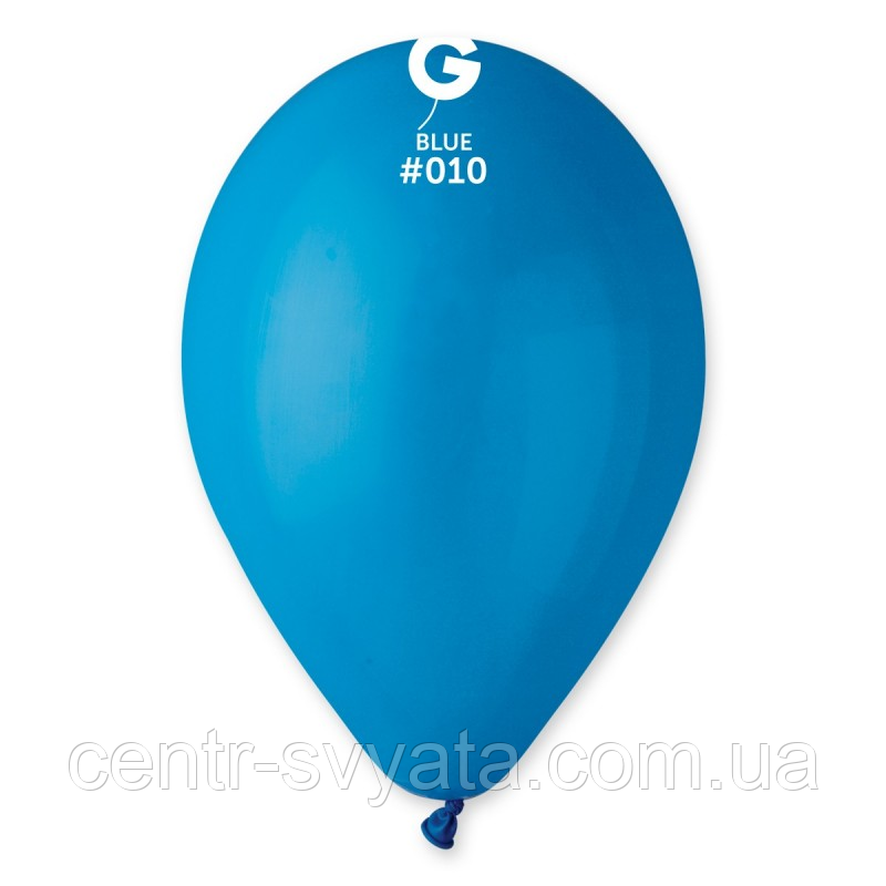 Латексна кулька Gemar 10"(26 см) #010 Пастель синій
