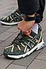 Зимові Чоловічі Кросівки Asics Gel-Sonoma 15-50 Gore-Tex / Асікс Гел-Сонома 15-50 Гор Текс Зелені з Бежевим, фото 10