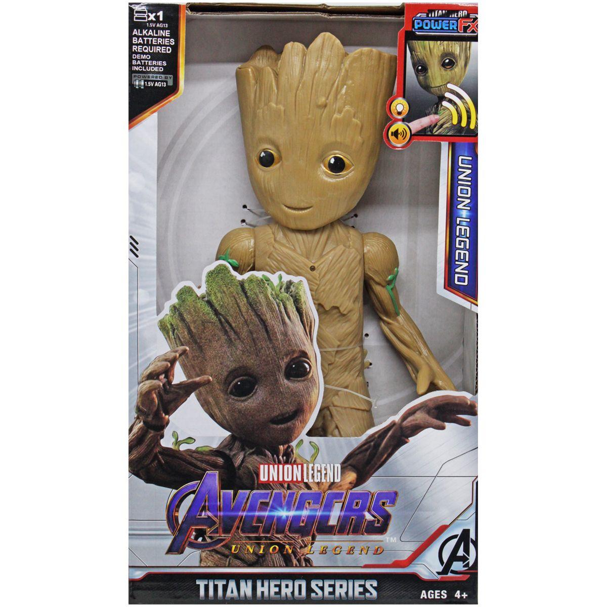 Фігурка "Супергерой: Грут" (21008), світлові та звукові ефекти, фото 1