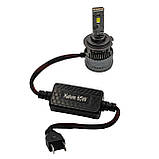 Світлодіодні лампи з цоколем h7 Kelvin 65W 8000Lm 6000K з обманкою Гарантія, фото 5