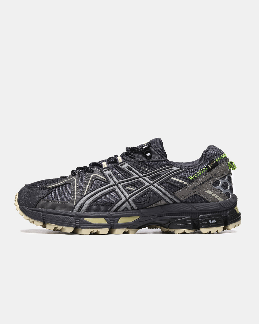Зимові Чоловічі Кросівки Asics Gel-Kahana 8 Gore-Tex Dark Grey / Асікс Гел-Кахана 8 Гор Текс Темно Сірі