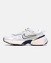 Жіночі Кросівки Nike V2K Runtekk Summit White Navy / Найк В2К Рантек Самміт Білі з Синім та Бежевим, фото 5