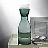 Графін для води 700 мл (h 235 мм, d 89 мм) + Склянка для води 170 мл Green MR., фото 3