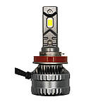 Світлодіодні LED-лампи H11 для Nissan Rogue Xtrail KELVIN 65 W 6000 K 8000 Lm, фото 6