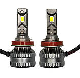 Світлодіодні LED-лампи H11 для Nissan Rogue Xtrail KELVIN 65 W 6000 K 8000 Lm, фото 7