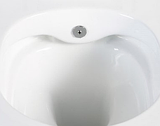 Інсталяція Grohe з хром клавішею + унітаз з функцією біде Round Pro безобідковий підвісний, фото 4