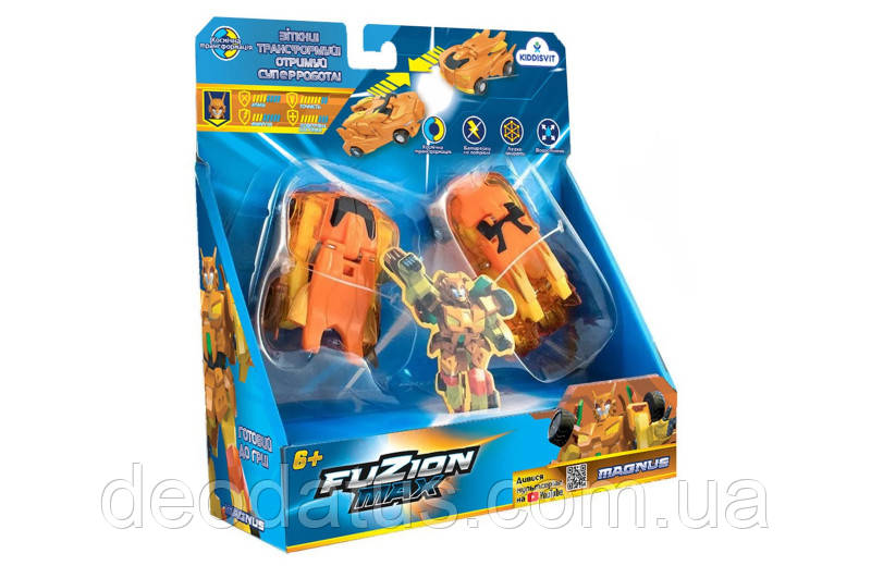 Машинки трансформери FUZION MAX МАГНУС 54002, фото 1
