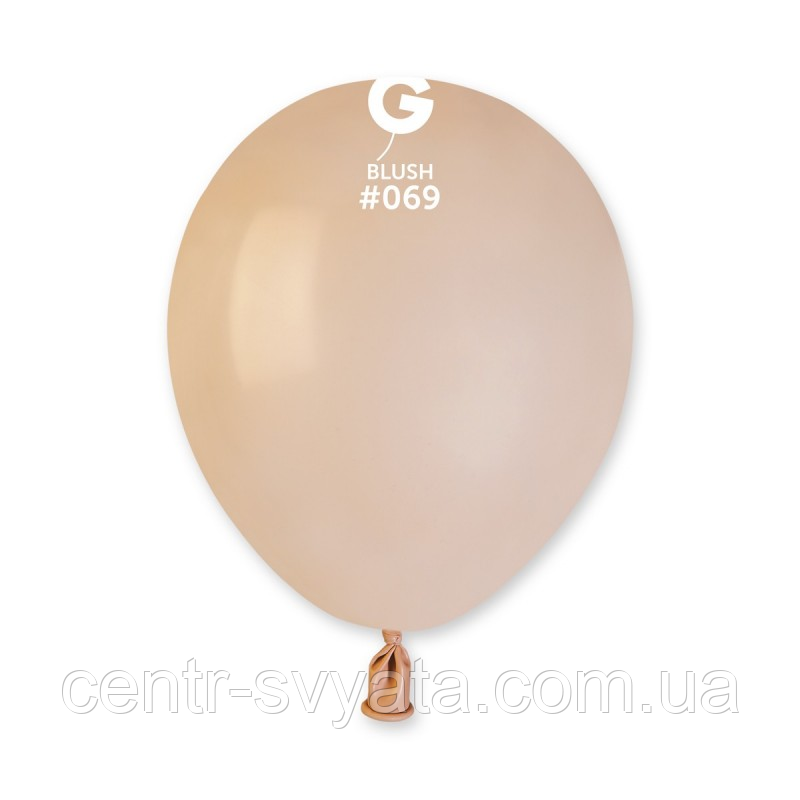 Латексна кулька Gemar 5"(13 см) #069 Пастель тілесний