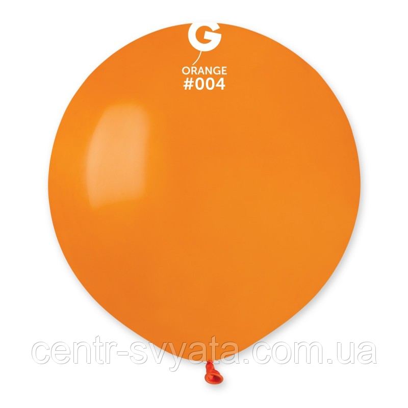 Латексна кулька Gemar 19"(48 см) #004 Пастель помаранчевий