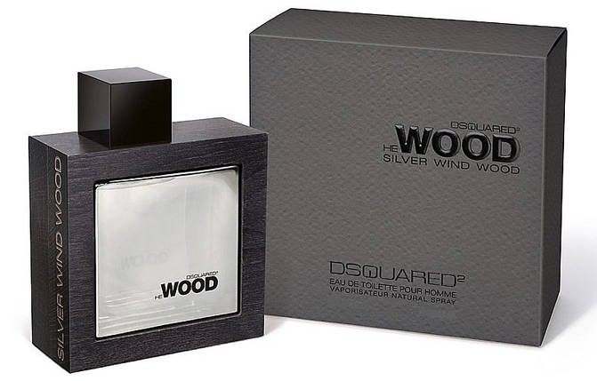 Dsquared2 He Wood Silver Wind Wood туалетная вода 100 ml. (Дискраред 2 Хі Вуд Сільвер Вінд Вуд), фото 2