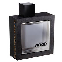Dsquared2 He Wood Silver Wind Wood туалетная вода 100 ml. (Дискраред 2 Хі Вуд Сільвер Вінд Вуд), фото 2