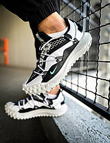 Зимові Чоловічі Кросівки Nike ACG Mountain Fly Low Gore-Tex / Найк АСГ Маунтін Флай Гор Текс Низькі Білі, фото 4