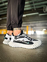 Зимові Чоловічі Кросівки Nike ACG Mountain Fly Low Gore-Tex / Найк АСГ Маунтін Флай Гор Текс Низькі Білі, фото 3
