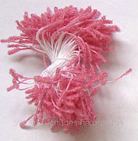 Тичинки для квітів блідо-рожеві кришталеве покриття