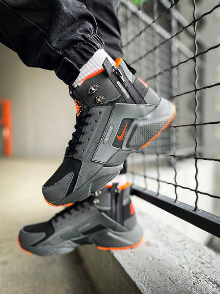 Nike Huarache Acronym Black Orange c Krosonavtik 2410772723