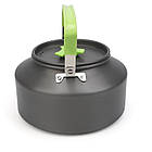 Чайник Ranger Turist 1.6 L RA 9958 похідний з анодованого алюмінію для 4 осіб компактний чорний/зелений, фото 4