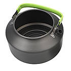 Чайник Ranger Turist 1.6 L RA 9958 похідний з анодованого алюмінію для 4 осіб компактний чорний/зелений, фото 6