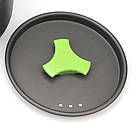 Чайник Ranger Turist 1.6 L RA 9958 похідний з анодованого алюмінію для 4 осіб компактний чорний/зелений, фото 8