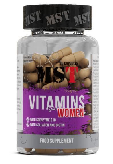 Жіночі вітаміни MST® Vitamins for WOMEN 90 капсул, фото 1
