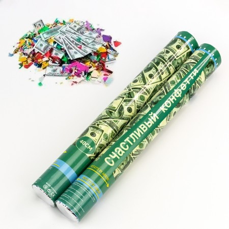 Хлопавка пневматична 40 см із Доларами, фото 1