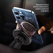 Автотримач ColorWay магнітний Air Vent-5 Black (CW-CHM15-BK), фото 4